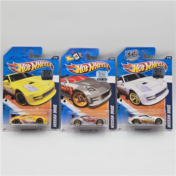 Lot of Factory Sealed Hot Wheels Nissans