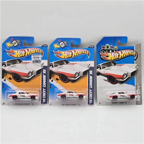 Hot Wheels Camaro lot of 3