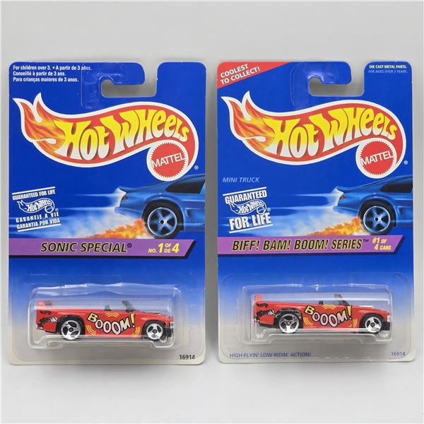 Hot Wheels Mini Truck Pair