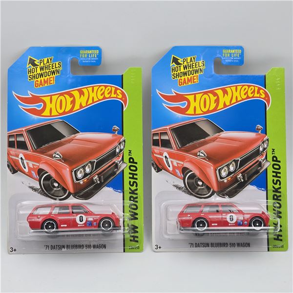 Hot Wheels Bluebird Wagon Pair