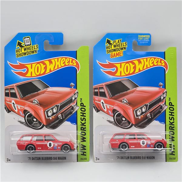 Hot Wheels Bluebird Wagon Pair