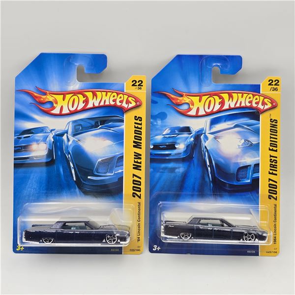 Hot Wheels 64 Lincoln Pair