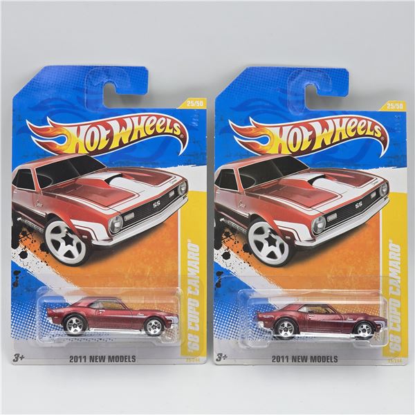 Hot Wheels 68 COPO Camaro Pair