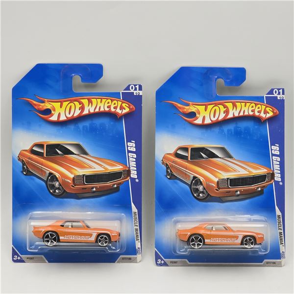 Hot Wheels 67 Camaro Pair