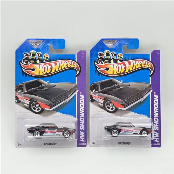 Hot Wheels 67 Camaro Pair