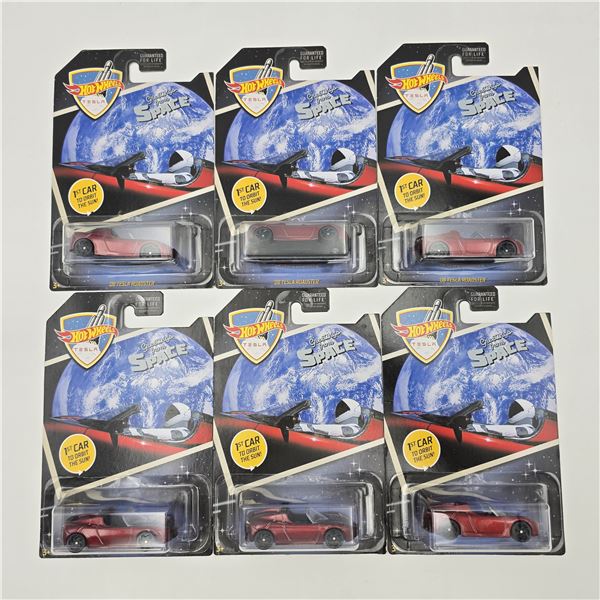 Hot Wheels Tesla lot of 6