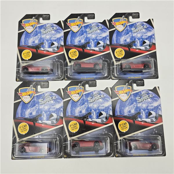 Hot Wheels Tesla lot of 6