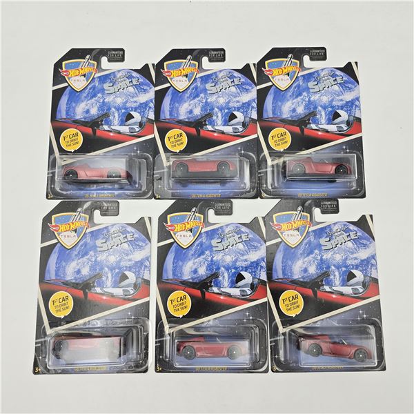 Hot Wheels Tesla lot of 6