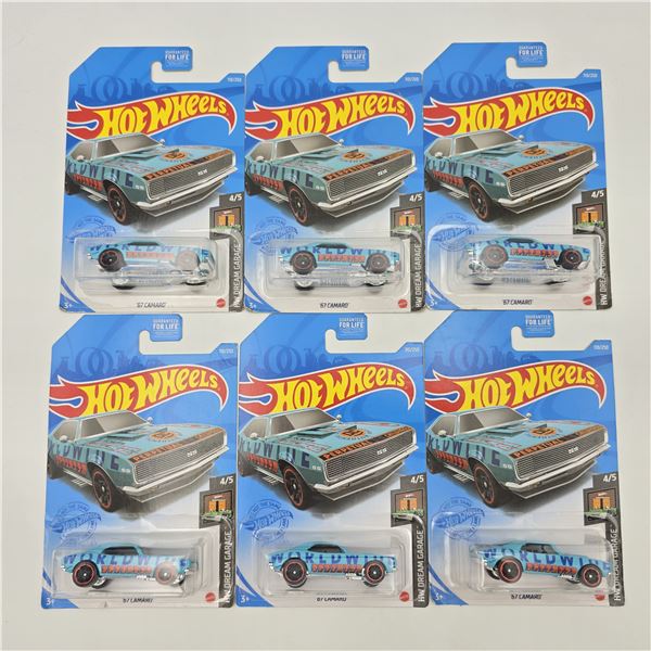 Hot Wheels 67 Camaro lot of 6