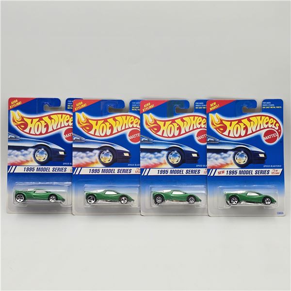 Hot Wheels Speed Blaster lot of 4