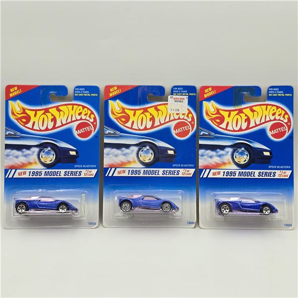 Hot Wheels Speed Blaster lot of 3