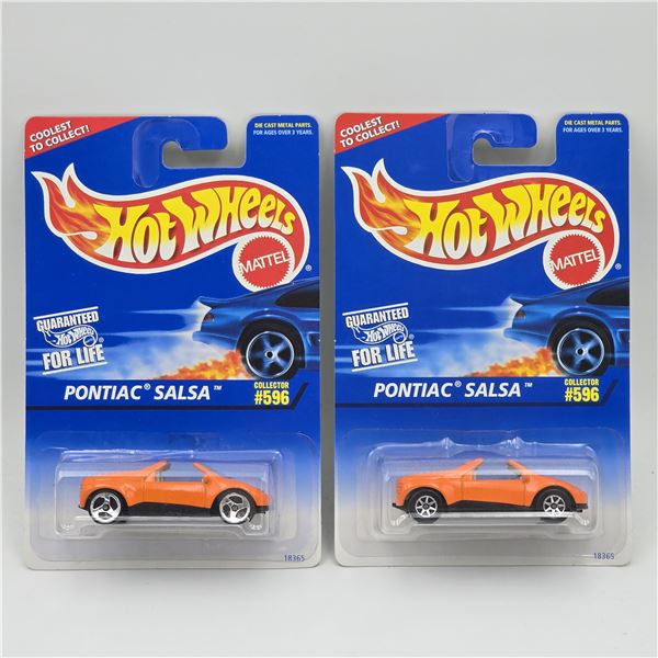 Hot Wheels Pontiac Salsa Pair