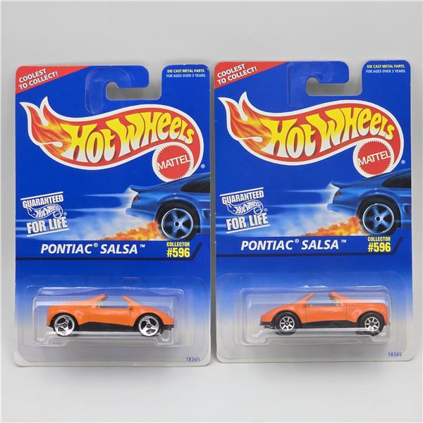 Hot Wheels Pontiac Salsa Pair