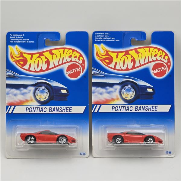 Hot Wheels Pontiac Banshee Pair