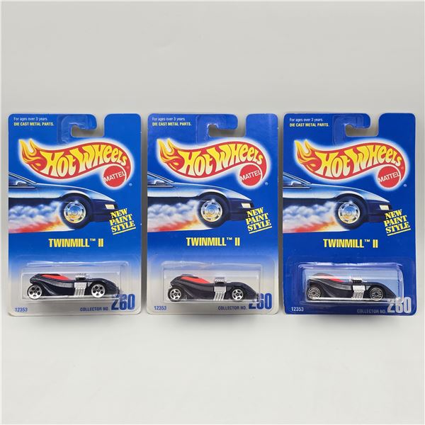 Hot Wheels Twinmill II lot of 3