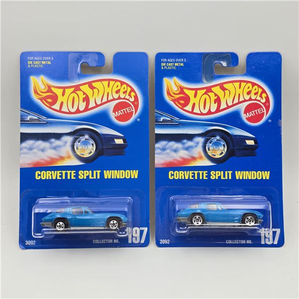 Hot Wheels Corvette Pair