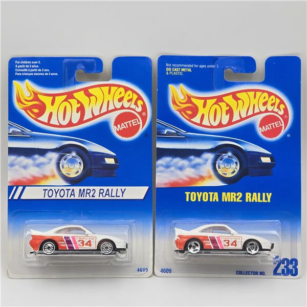 Hot Wheels Toyota MR2 Pair