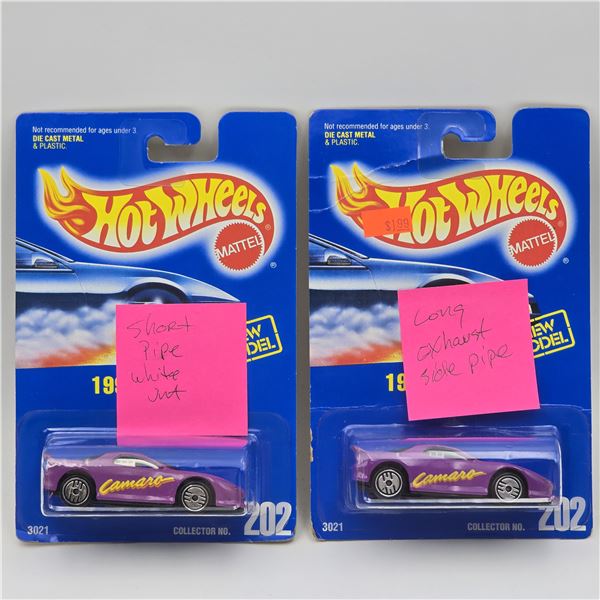 Hot Wheels 93 Camaro Pair