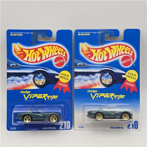 Hot Wheels Dodge Viper Pair