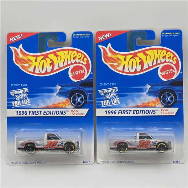 Hot Wheels Chevy 1500 Pair