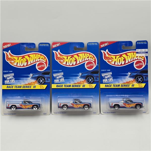 Hot Wheels Chevy 1500 lot of 3