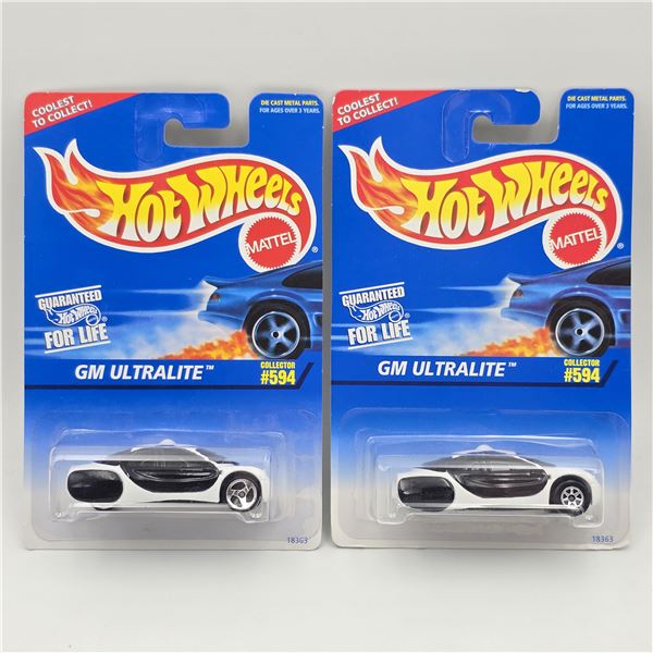 Hot Wheels GM Ultralite Pair