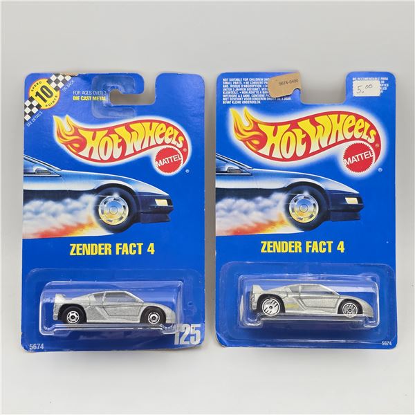 Hot Wheels Zender Fact 4 Pair