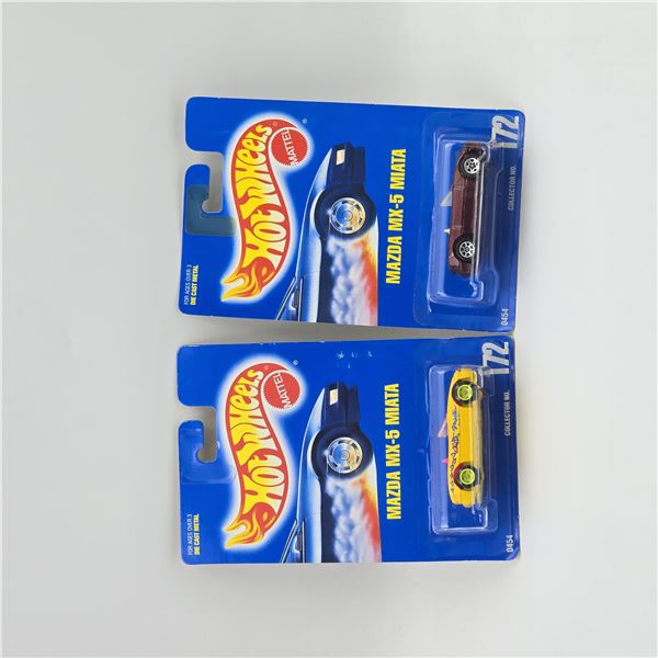 Hot Wheels Mazda Miata Pair