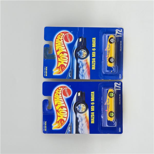 Hot Wheels Mazda Miata Pair