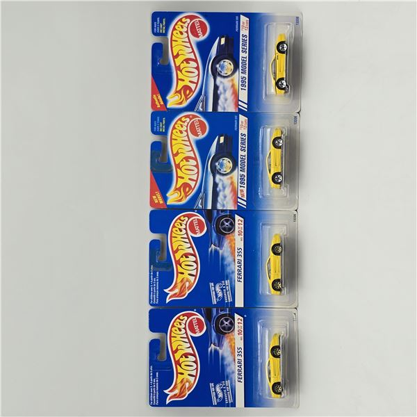 Hot Wheels Ferrari 355 lot of 4