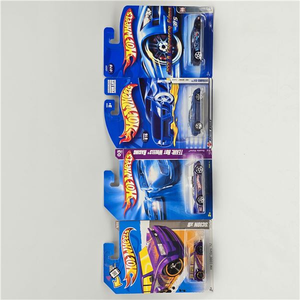 Hot Wheels 4 Car Error Lot