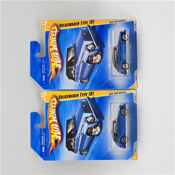 Hot Wheels VW Type 181 Pair