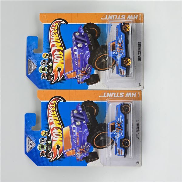 Hot Wheels Jeep Scrambler Pair