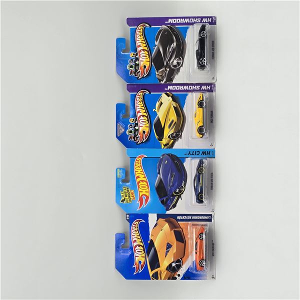 Hot Wheels Euro 4 car lot