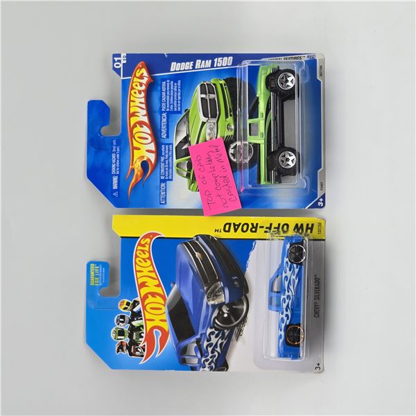 Hot Wheels Pickup Truck Pair