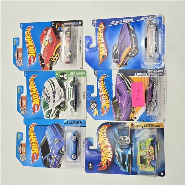 Hot Wheels Error Lot of 6