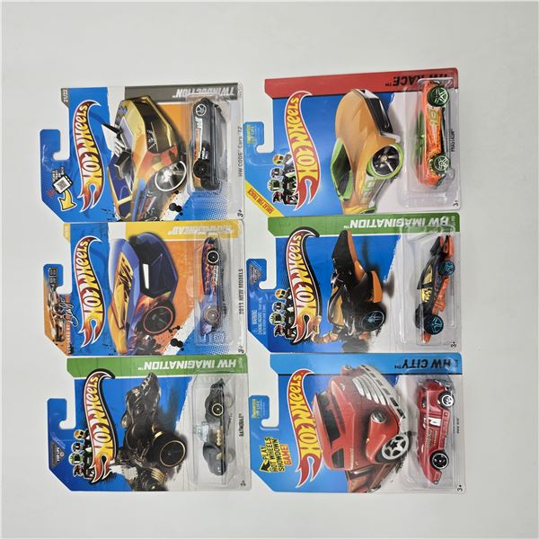 Hot Wheels Error Lot of 6