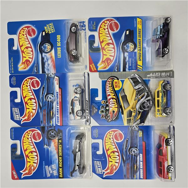Hot Wheels Error Lot of 6