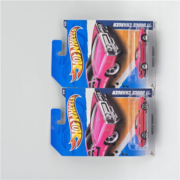 Hot Wheels 71 Dodge Charger Pair