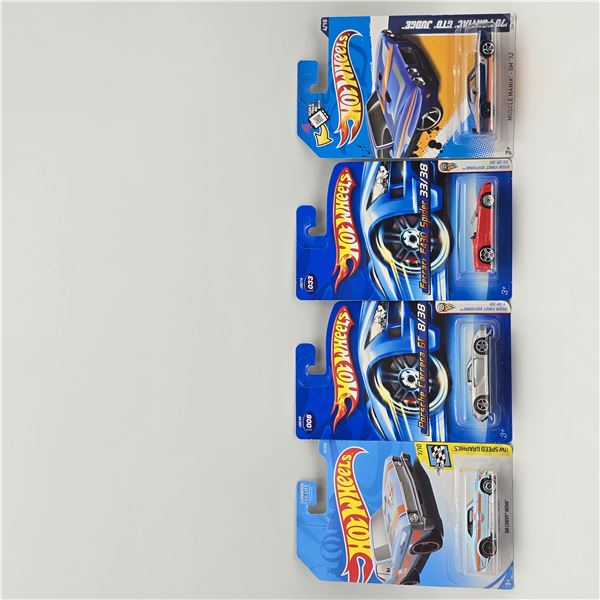 Hot Wheels Wheel Error lot of 4