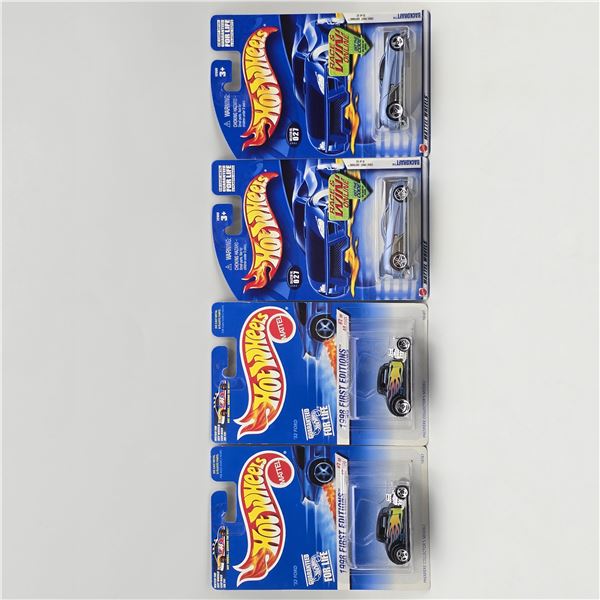 Hot Wheels Wheel Variant Lot of 4