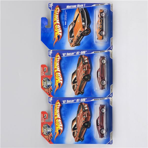 Hot Wheels Mustang lot of 3