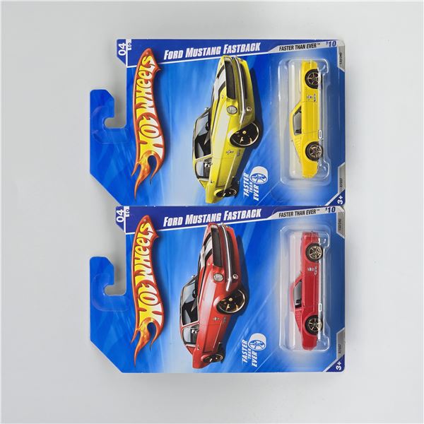 Hot Wheels Mustang Fastback Pair