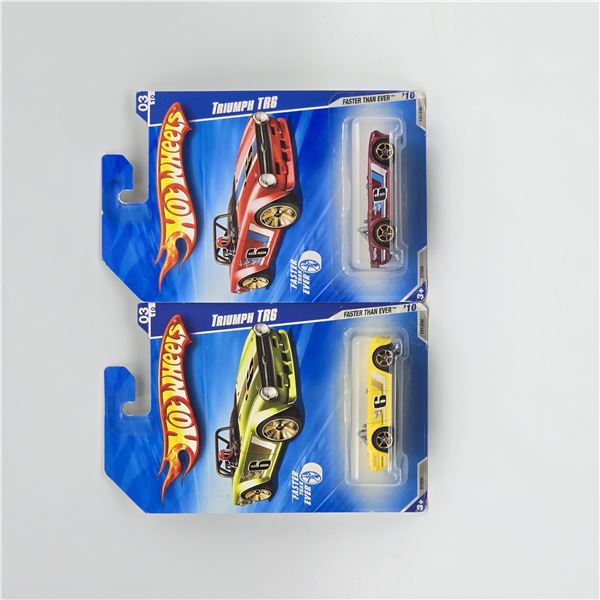 Hot Wheels Triumph TR6 Pair