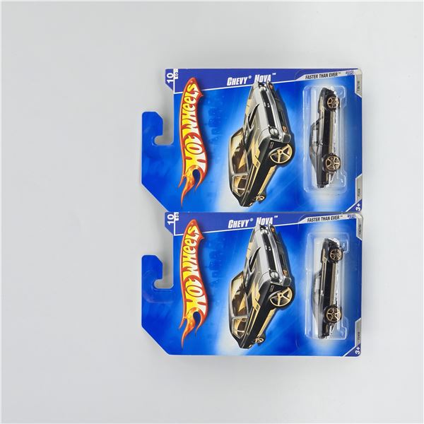 Hot Wheels Chevy Nova Pair