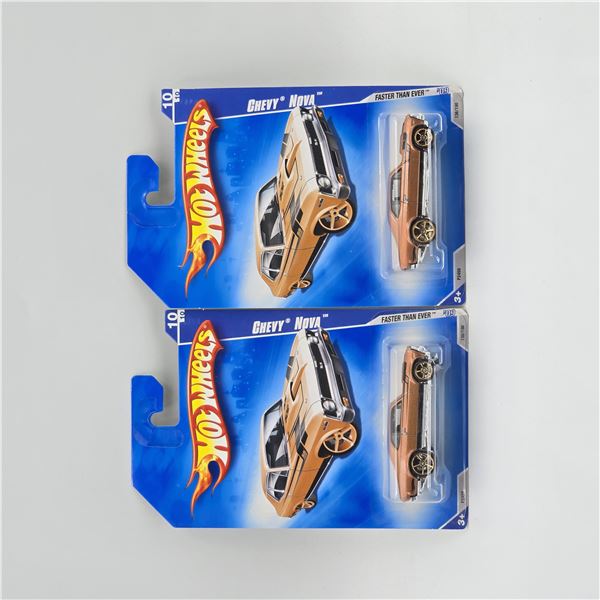 Hot Wheels Chevy Nova Pair