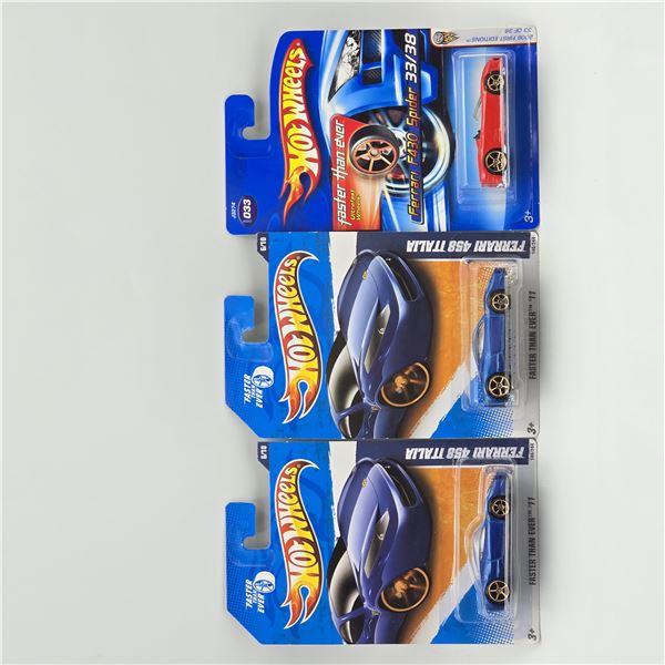 Hot Wheels Ferrari lot of 3