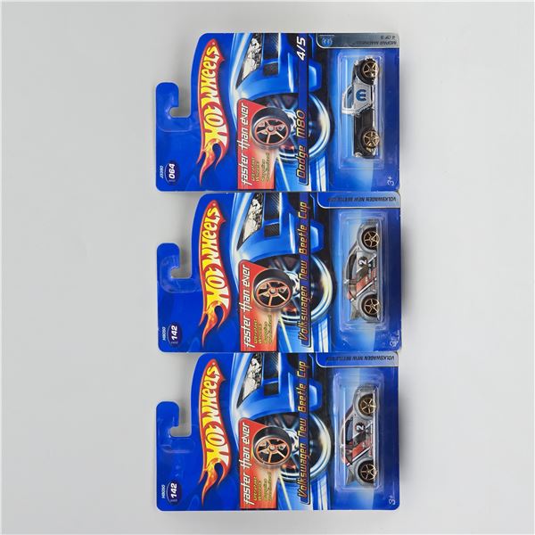 Hot Wheels Faster than Ever lot of 3