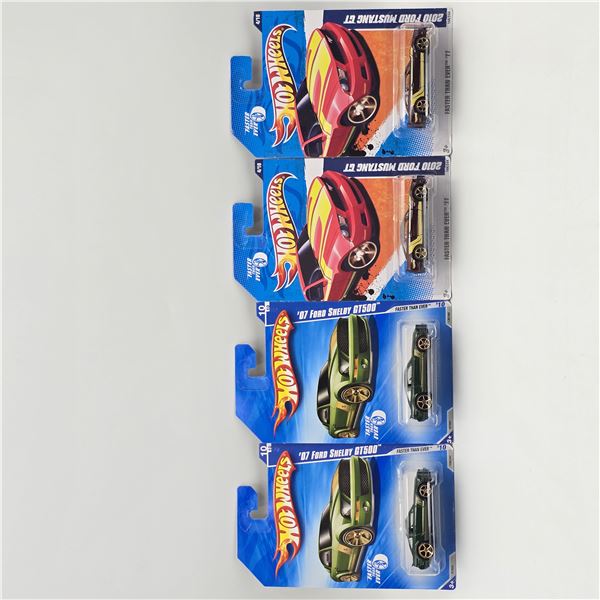 Hot Wheels Ford Mustang lot of 4