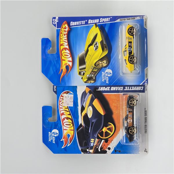 Hot Wheels Corvette Gran Sport Pair